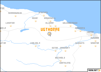 map of Ugthorpe