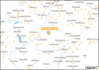 map of Ugu-dong