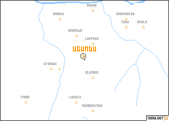 map of Ugundu