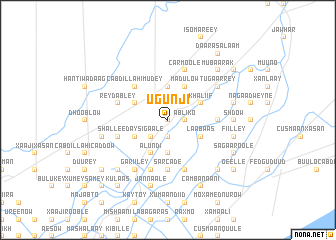 map of Ugunji
