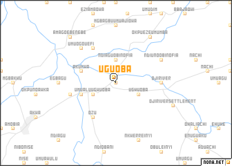 map of Uguoba