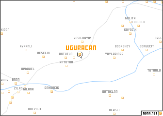 map of Uğuraçan