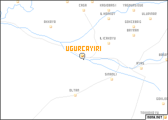 map of Uğurçayırı