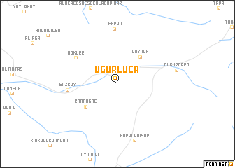 map of Uğurluca