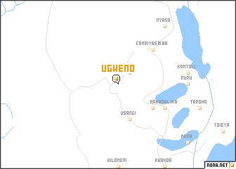 map of Ugweno