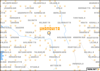 map of Uhanowita