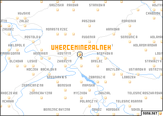 map of Uherce Mineralne (7)