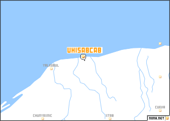 map of Uhisabcab