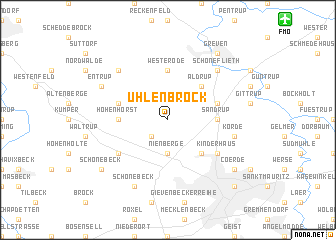 map of Uhlenbrock