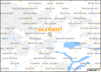map of Uhlenhorst
