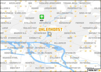 map of Uhlenhorst