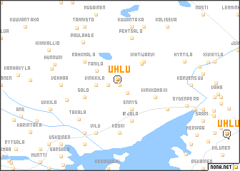 map of Uhlu