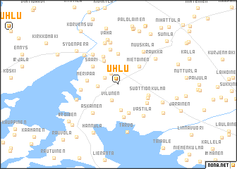 map of Uhlu