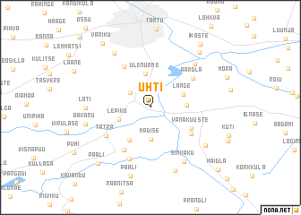 map of Uhti