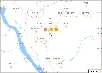 map of Uhyana