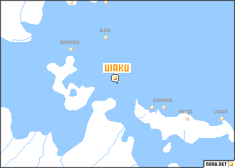 map of Uiaku