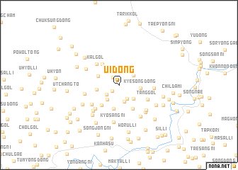 map of Ŭi-dong