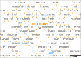 map of Uigendorf