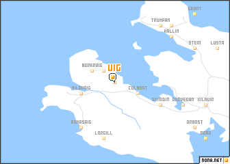map of Uig