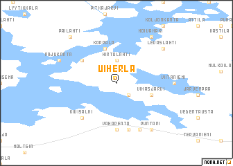 map of Uiherla