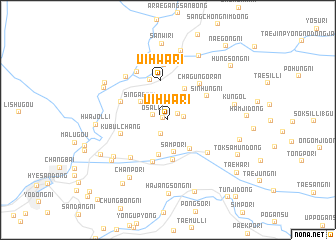 map of Ŭihwa-ri