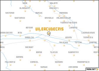 map of Uileacu de Criş