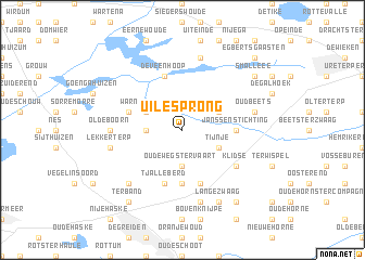 map of Uilesprong
