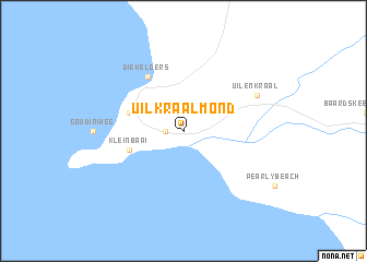 map of Uilkraalmond