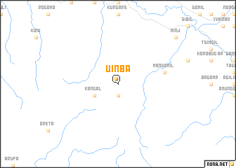 map of Uinba