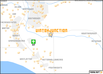 map of Uintah Junction