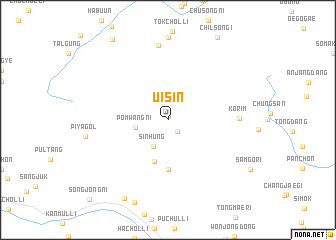 map of Ŭisin