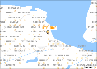 map of Uiteinde