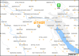 map of Uitikon