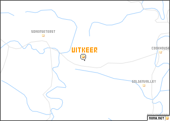 map of Uitkeer