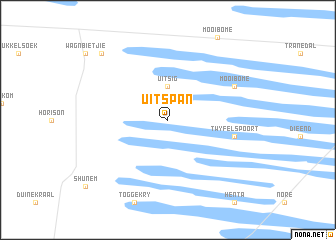 map of Uitspan