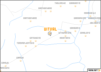 map of Uitval