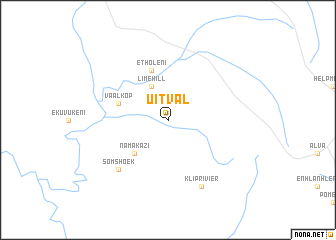 map of Uitval