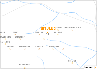 map of Uitvlug