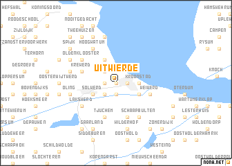 map of Uitwierde