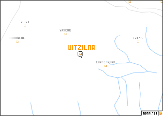 map of Uitzilná