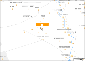 map of Uiutnoe
