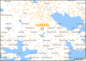 map of Ujae-gol