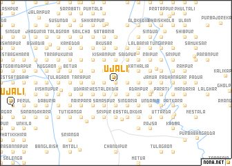 map of Ujali