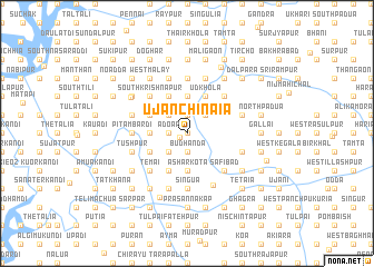 map of Ujān Chināia