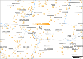 map of Ujang-dong