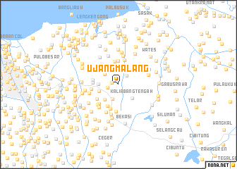 map of Ujangmalang