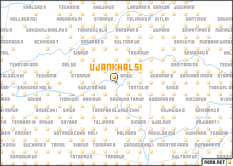 map of Ujānkhalsi