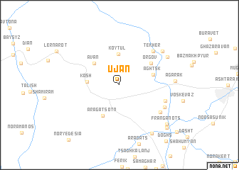 map of Ujan