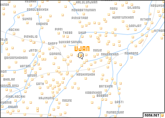 map of Ujan