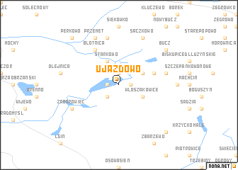 map of Ujazdowo